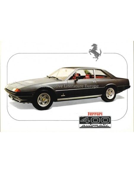 1977 FERRARI PRODUKTION PORTFOLIO 137/77