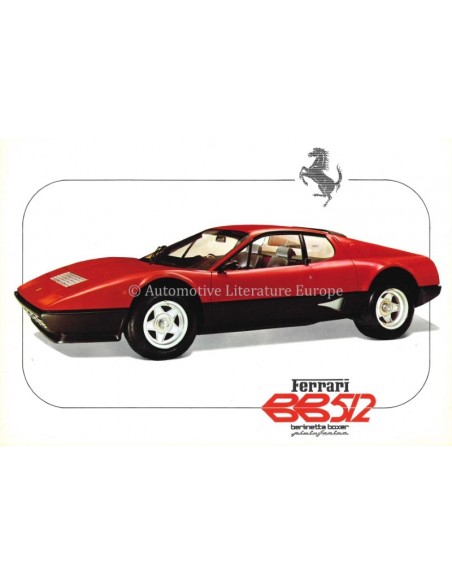 1977 FERRARI PRODUKTION PORTFOLIO 137/77