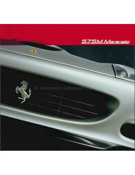 2002 FERRARI 575M MARANELLO BROCHURE 1804/02