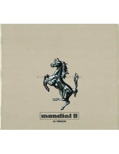 1981 FERRARI MONDIAL 8 US VERSION BROCHURE 220/81