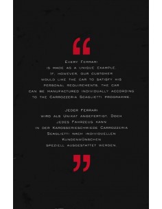 2002 FERRARI CARROZZERIA SCAGLIETTI BROCHURE PROSPEKT 2