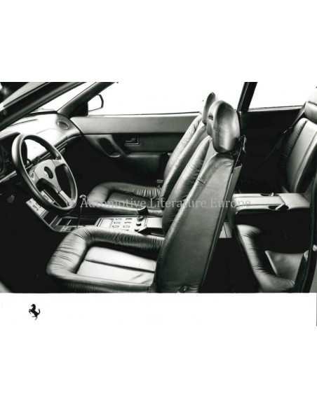 1989 FERRARI MONDIAL T PERSMAP ENGELS 545/89