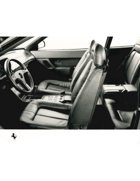 1989 FERRARI MONDIAL T PERSMAP ITALIAANS 545/89