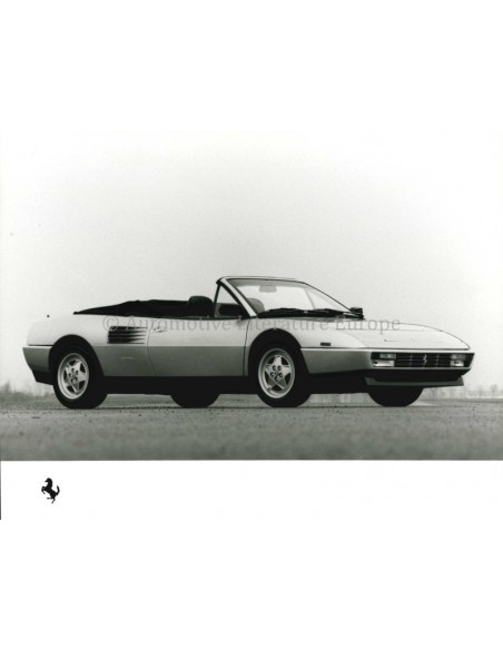 1989 FERRARI MONDIAL T PRESSEMAPPE DEUTSCH 545/89