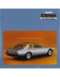 1976 FERRARI 400 AUTOMATIC BROCHURE 132/76 2