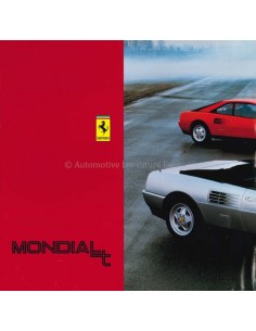 1989 FERRARI MONDIAL T BROCHURE PROSPEKT 562/89 2