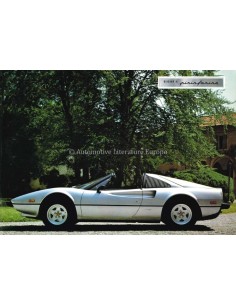 1982 FERRARI 308 GTBi & GTSi PROSPEKT 252/82 2
