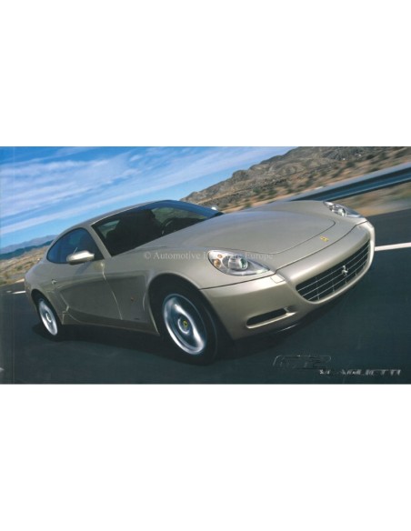 2003 FERRARI 612 SCAGLIETTI PRESSE PROSPEKT 2016/03