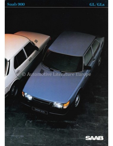 1983 SAAB 900 BROCHURE NEDERLANDS