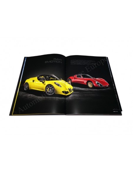 2015 ALFA ROMEO 4C SPIDER HARDCOVER PROSPEKT JAPANISCH