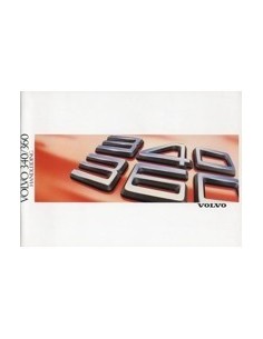 1988 VOLVO 340 360 INSTRUCTIEBOEKJE NEDERLANDS