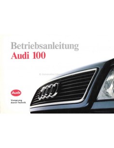 1993 AUDI 100 BETRIEBSANLEITUNG DEUTSCH