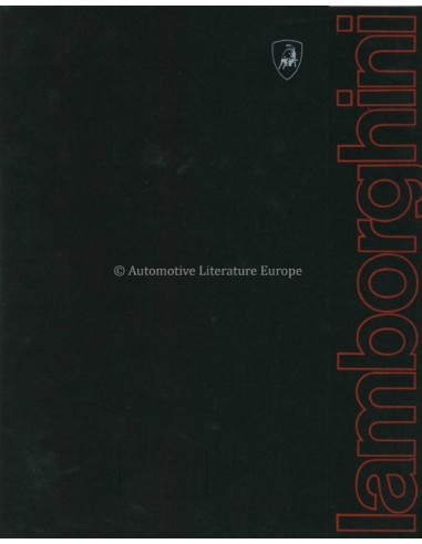 1981 LAMBORGHINI GENEVA PRESSKIT FRENCH