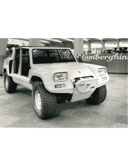 1981 LAMBORGHINI GENEVA PRESSKIT FRENCH