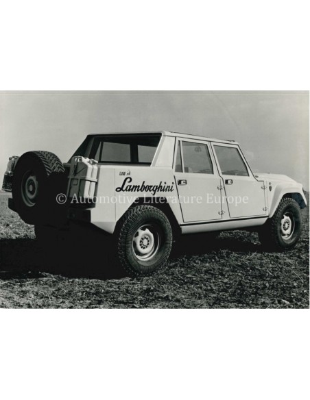 1981 LAMBORGHINI GENEVA PRESSKIT FRENCH