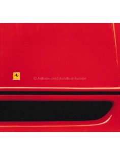 1989 FERRARI F40 BROCHURE ITALIAN 561/89
