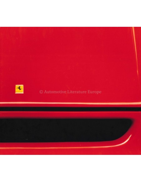 1989 FERRARI F40 PROSPEKT ITALIENISCH 561/89