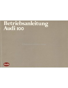 1983 AUDI 100 OWNERS MANUAL HANDBOOK GERMAN