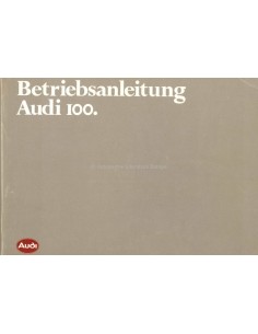 1982 AUDI 100 BETRIEBSANLEITUNG DEUTSCH