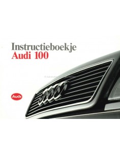1990 AUDI 100 BETRIEBSANLEITUNG NIEDERLÄNDISCH