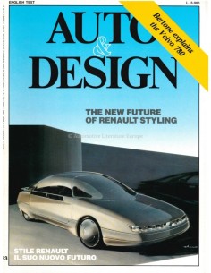 1985 AUTO & DESIGN MAGAZINE ITALIENISCH & ENGLISCH 33