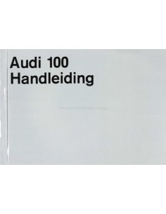 1970 AUDI 100 BETRIEBSANLEITUNG NIEDERLÄNDISCH