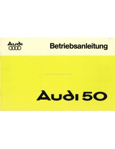 1975 AUDI 50 BETRIEBSANLEITUNG DEUTSCH
