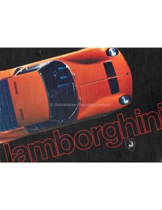 1970 LAMBORGHINI MIURA JARAMA ESPADA PROSPEKT DEUTSCH