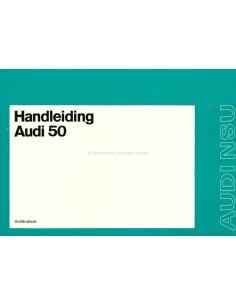 1974 AUDI 50 BETRIEBSANLEITUNG NIEDERLÄNDISCH