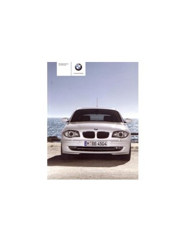 2009 BMW 1 SERIE INSTRUCTIEBOEKJE DUITS
