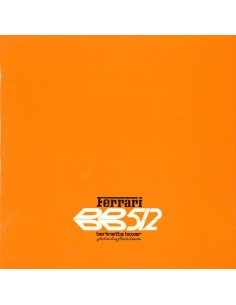 1976 FERRARI 512 BB BROCHURE 133/76