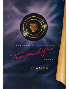 1955 JAGUAR MK I 2.4 LITRE PROSPEKT ENGLISCH