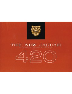 1967 JAGUAR 420 G BROCHURE ENGLISH