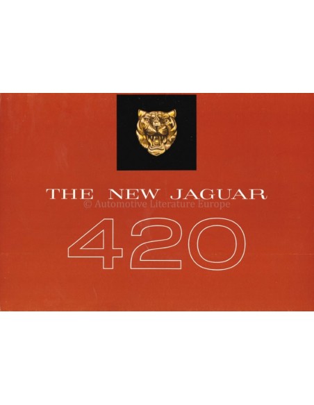 1967 JAGUAR 420 G BROCHURE ENGLISH
