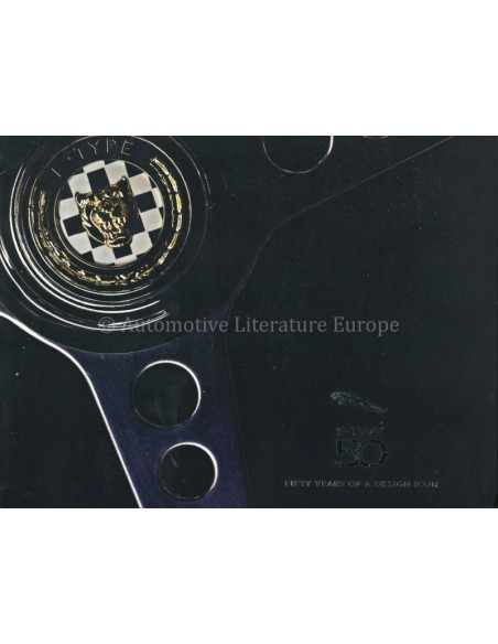 2011 JAGUAR E-TYPE 50TH ANNIVERSARY BROCHURE ENGELS