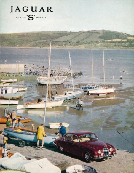 1963 JAGUAR 3.4 AND 3.8 LITRE S-TYPE PROSPEKT ENGLISCH