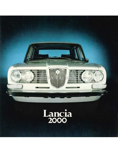 1971 LANCIA 2000 BROCHURE