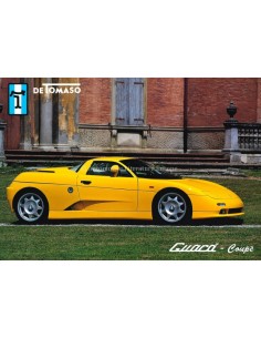 2000 DE TOMASO GUARA COUPE & BARCHETTA LEAFLET