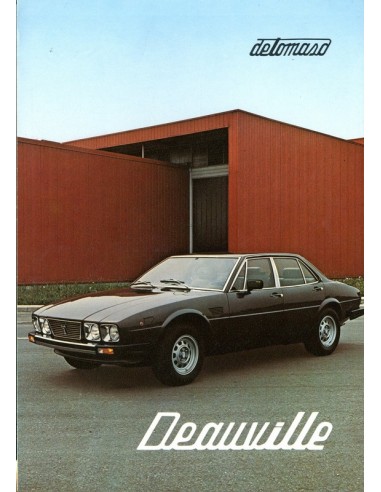 1976 DE TOMASO DEAUVILLE BROCHURE