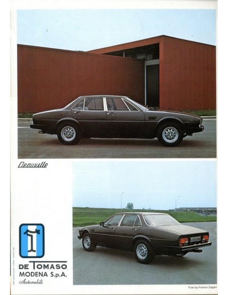 1976 DE TOMASO DEAUVILLE BROCHURE