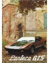 1979 DE TOMASO PANTERA GTS BROCHURE