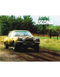 1974 OPEL ASCONA A BROCHURE NEDERLANDS