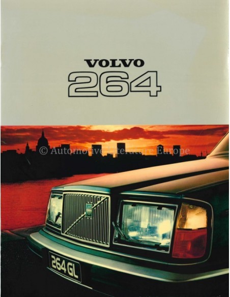 1977 VOLVO 264 BROCHURE NEDERLANDS