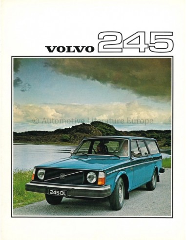 1976 VOLVO 245 BROCHURE NEDERLANDS
