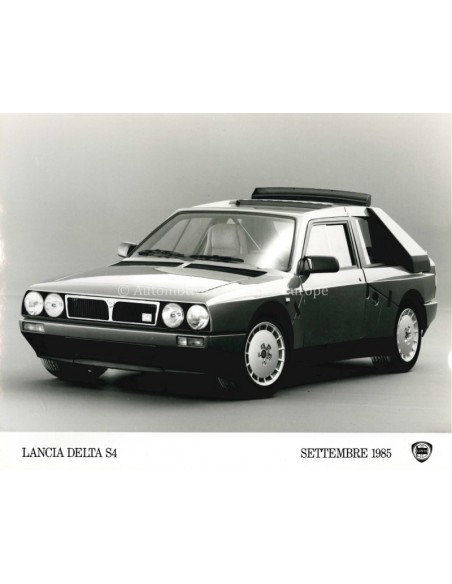 1985 LANCIA DELTA S4 PRESSEBILD