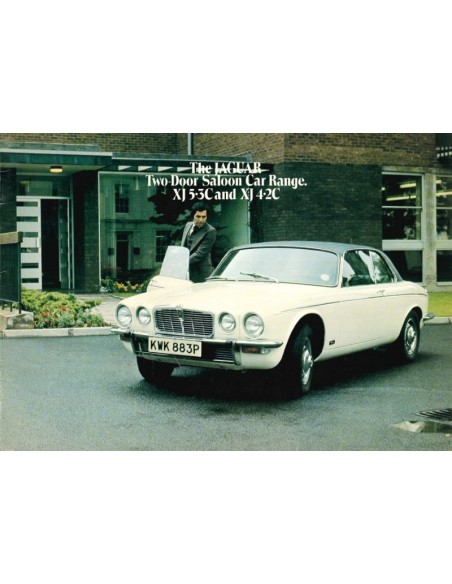 1976 JAGUAR XJ COUPÉ BROCHURE FRENCH