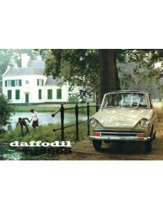 1965 DAF DAFFODIL BROCHURE NEDERLANDS