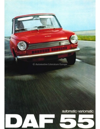 1968 DAF 55 VARIOMATIC PROSPEKT NIEDERLANDISCH