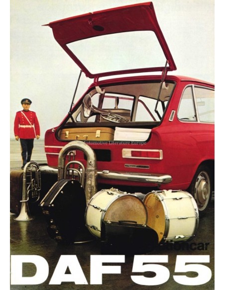 1969 DAF 44 / 55 STATIONCAR BROCHURE DUTCH