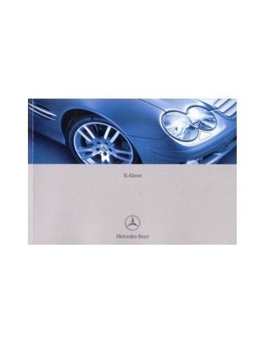 2006 MERCEDES BENZ SL KLASSE INSTRUCTIEBOEKJE DUITS